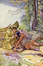 Ja, Wasser sollst du haben, wenn du den See leer trinkst